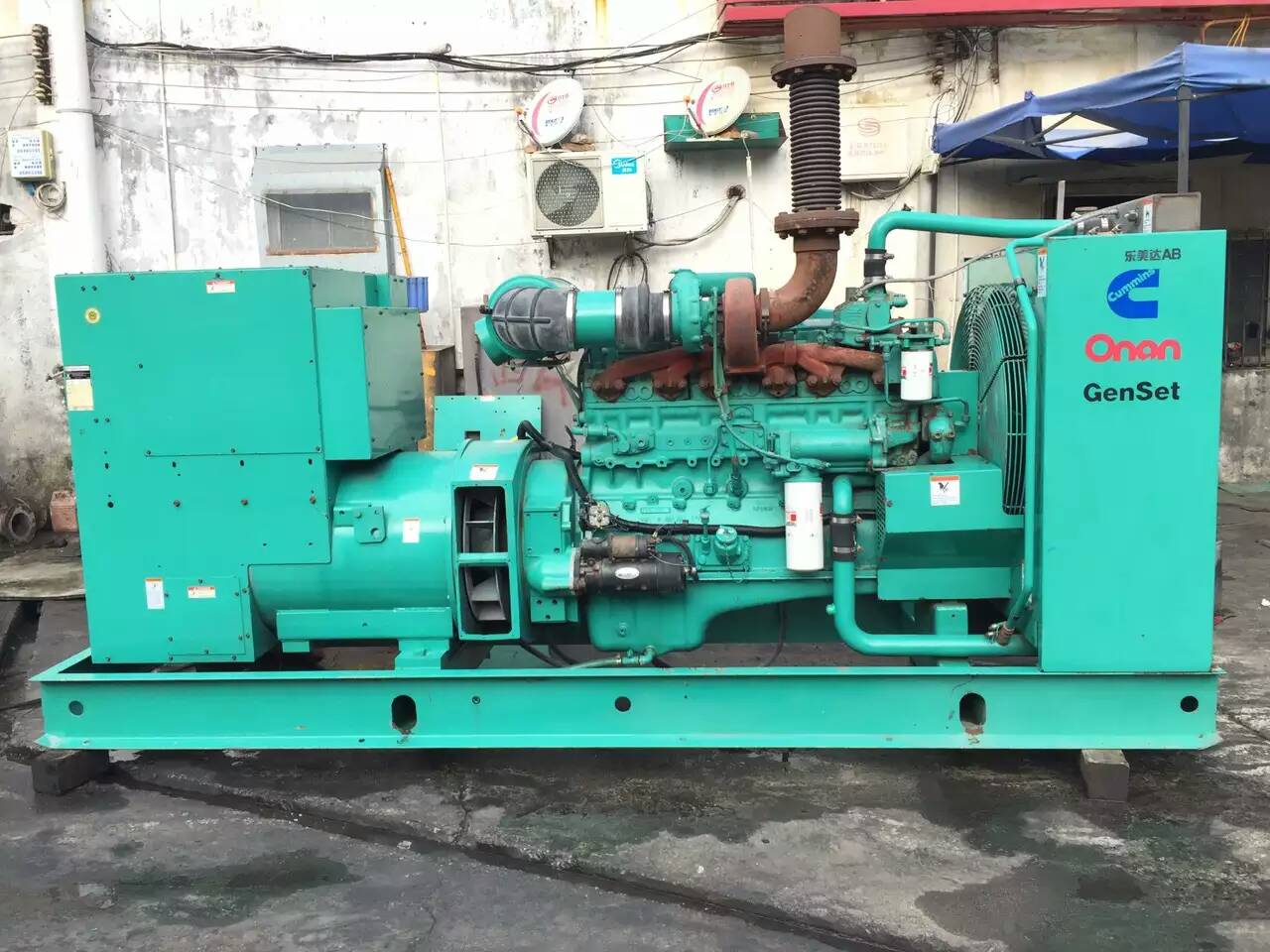 林西租赁发电机-柴油发电机不正常冒烟的原因